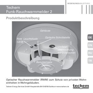 Rauchmelder Bedienungsanleitung